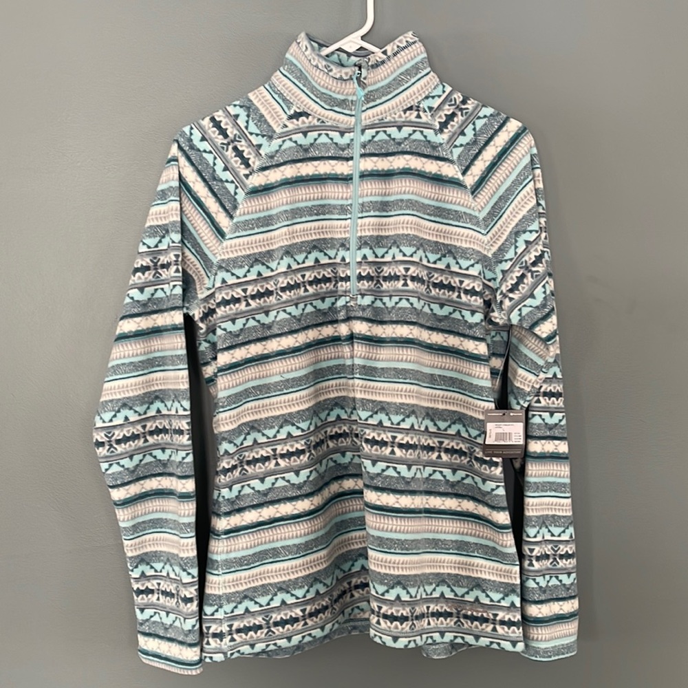 Eddie Bauer 3/4 zip fleece, NWT